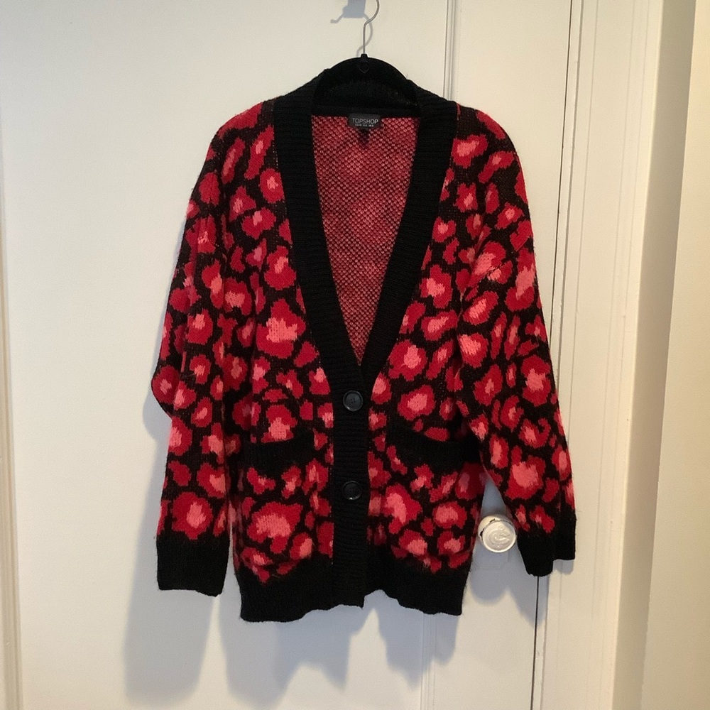 Three button cardigan